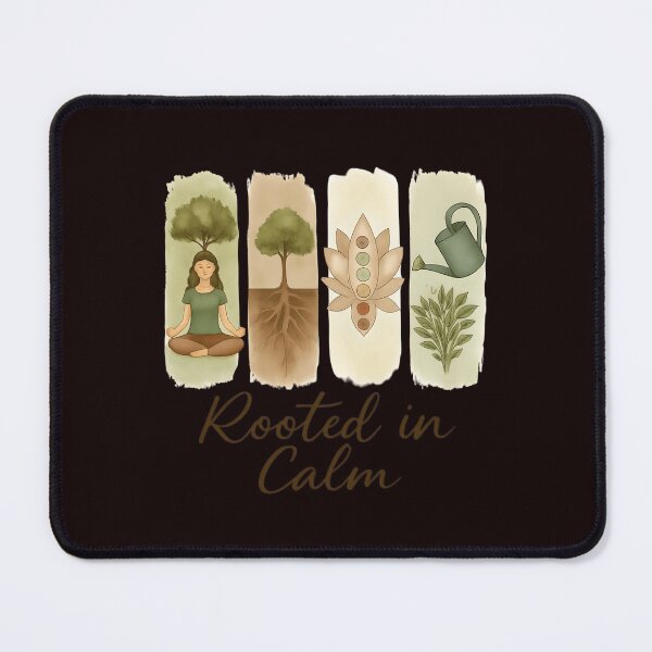 Item preview, Rooted in Calm Tree Chakra Mindfulness Art designed and sold by Furr-n-Purr.