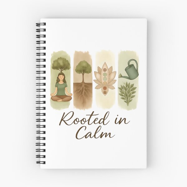 Item preview, Rooted in Calm Tree Chakra Mindfulness Art designed and sold by Furr-n-Purr.