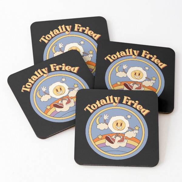 Item preview, Totally Fried Egg Retro Funny Art designed and sold by AESTHETISCAPES.