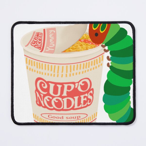 Item preview, (No Text) Hungry Caterpillar Noodles designed and sold by Radio-Fish-Art.
