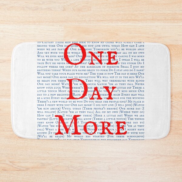 Item preview, Les Miserable Lyrics designed and sold by broadwaygirl142.