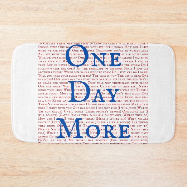 Item preview, Les Miserable Lyrics designed and sold by broadwaygirl142.