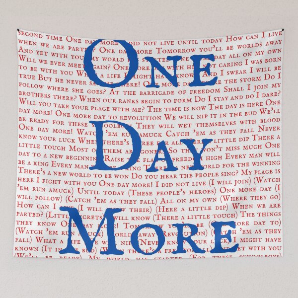 Item preview, Les Miserable Lyrics designed and sold by broadwaygirl142.