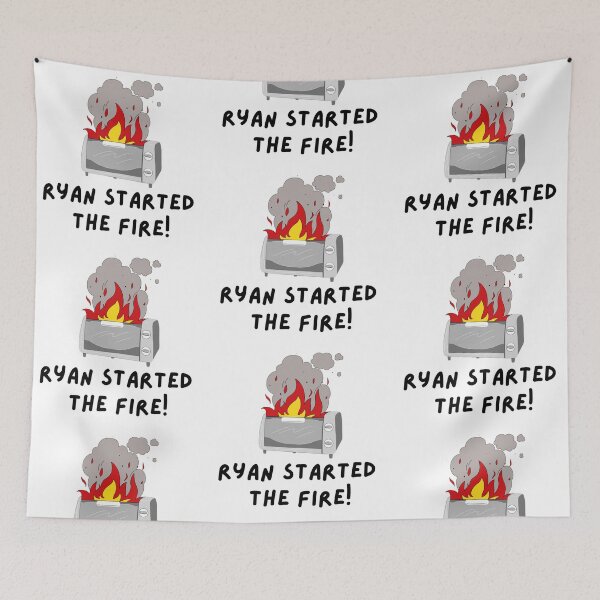 Item preview, Ryan Started the Fire | The Office designed and sold by ThisIsUrDeSign.
