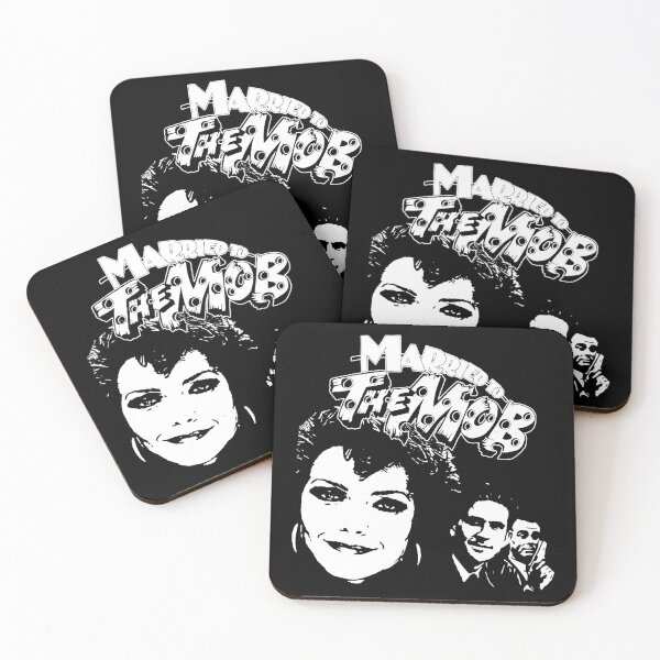 Item preview, Married to the Mob White Stamp designed and sold by unfamouzzz.