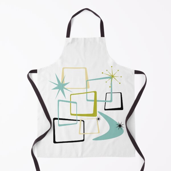 Item preview, 1950s Atomic Stars Boomerang Squares Mid Century designed and sold by Orchard Berry.