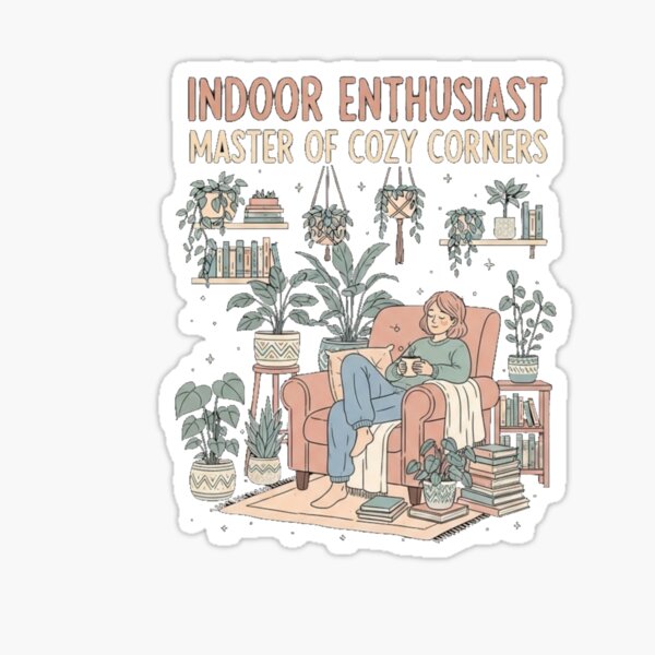 Item preview, Indoor Enthusiast – Master of Cozy Corners Design designed and sold by Bowniko^^.