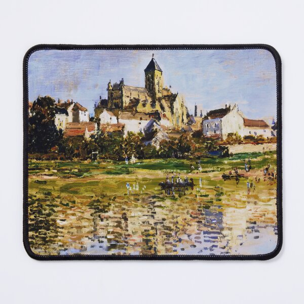 Item preview, Vetheuil The Church 1880 by Claude Monet designed and sold by GabyddAlessandr.