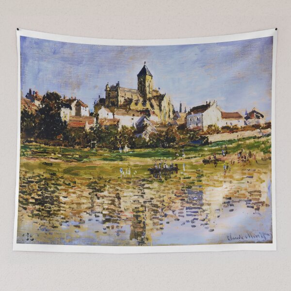 Item preview, Vetheuil The Church   1880 by Claude Monet  designed and sold by GabyddAlessandr.
