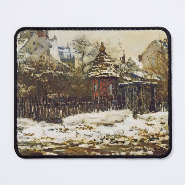 Item preview, Vetheuil The Church in Winter 1879 by Claude Monet designed and sold by GabyddAlessandr.