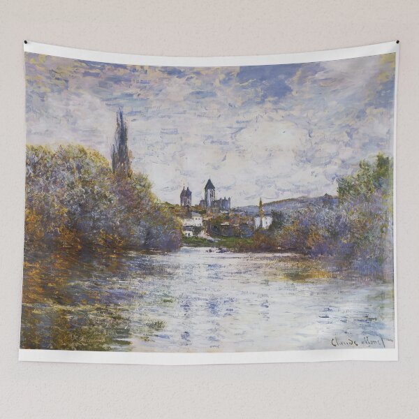Item preview, Vetheuil The Small Arm of the Seine   1880 by Claude Monet  designed and sold by GabyddAlessandr.