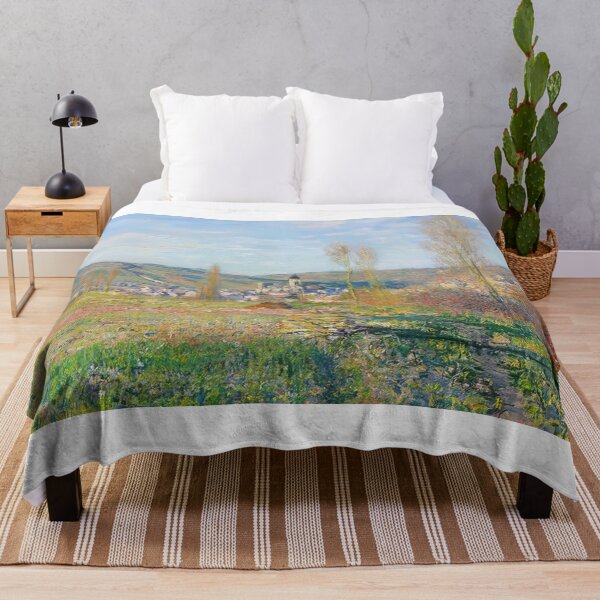 Item preview, Vetheuil under the Sun 1880 by Claude Monet designed and sold by GabyddAlessandr.
