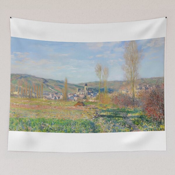 Item preview, Vetheuil under the Sun   1880 by Claude Monet  designed and sold by GabyddAlessandr.