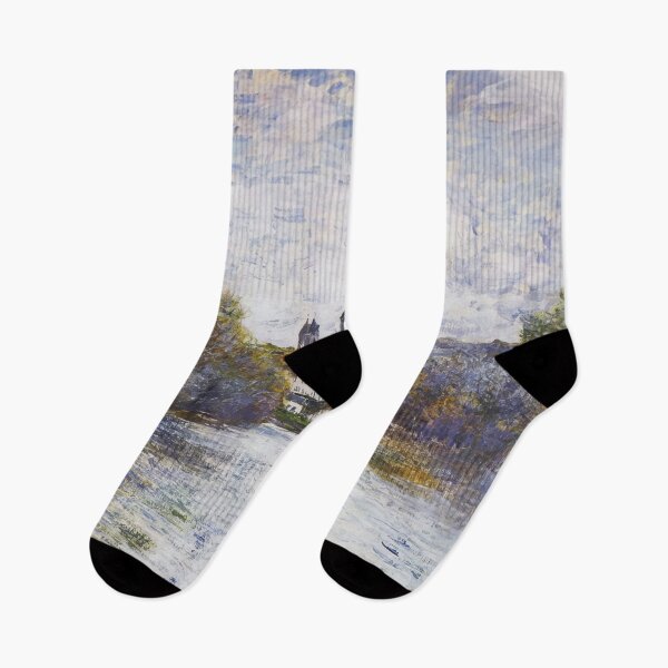 Item preview, Vetheuil The Small Arm of the Seine   1880 by Claude Monet  designed and sold by GabyddAlessandr.