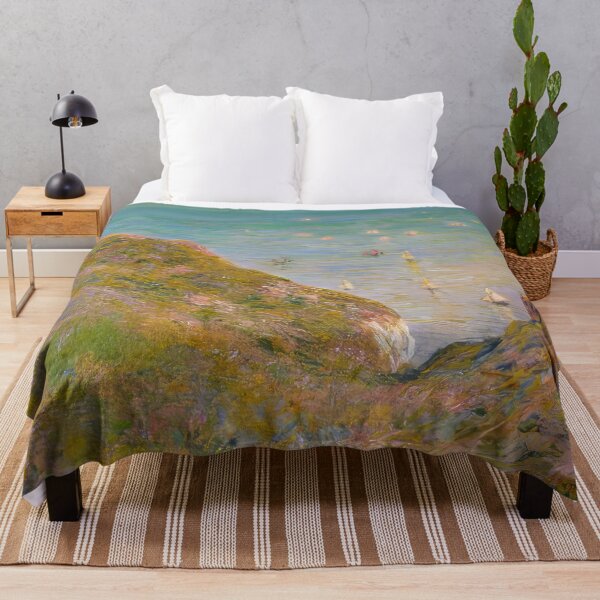 Item preview, View from the Cliff at Pourville Bright Weather 1882 by Claude Monet designed and sold by GabyddAlessandr.