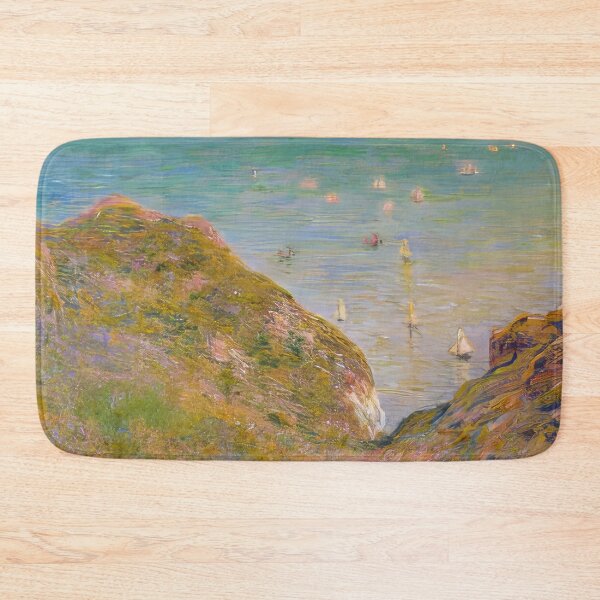Item preview, View from the Cliff at Pourville Bright Weather   1882 by Claude Monet  designed and sold by GabyddAlessandr.