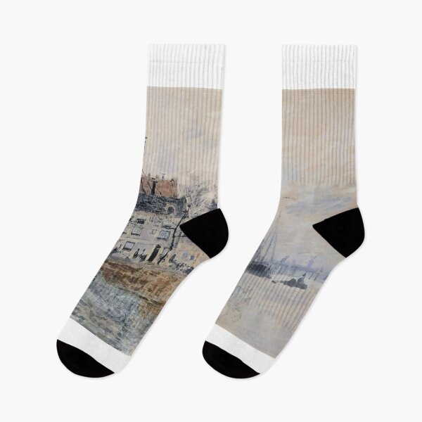Item preview, View of Amsterdam   1874 by Claude Monet  designed and sold by GabyddAlessandr.