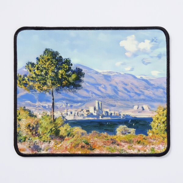 Item preview, View of Antibes from the Plateau Notre Dame 1888 by Claude Monet designed and sold by GabyddAlessandr.