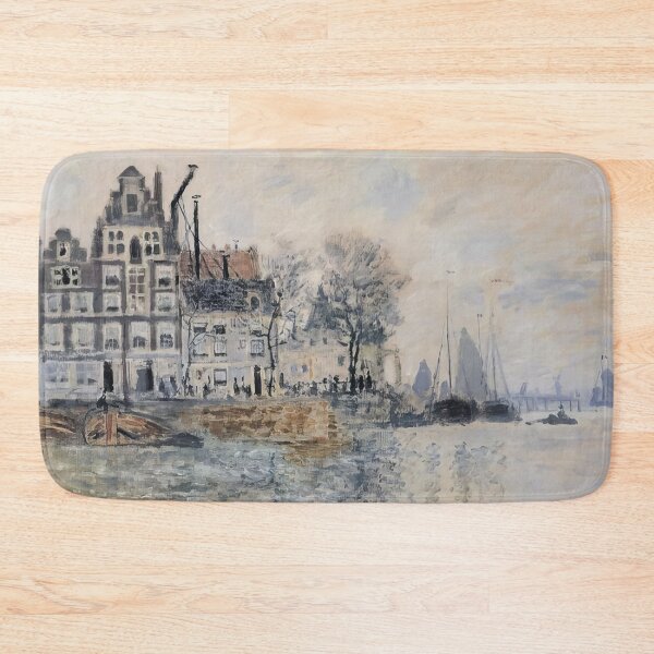 Item preview, View of Amsterdam   1874 by Claude Monet  designed and sold by GabyddAlessandr.