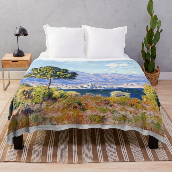 Item preview, View of Antibes from the Plateau Notre Dame 1888 by Claude Monet designed and sold by GabyddAlessandr.
