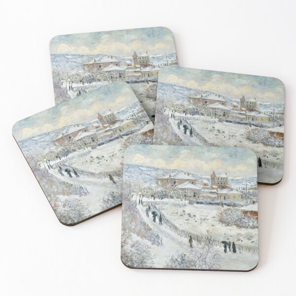 Item preview, View of Argenteuil in the Snow   1875 by Claude Monet  designed and sold by GabyddAlessandr.