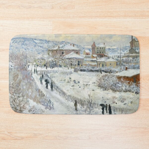 Item preview, View of Argenteuil in the Snow   1875 by Claude Monet  designed and sold by GabyddAlessandr.