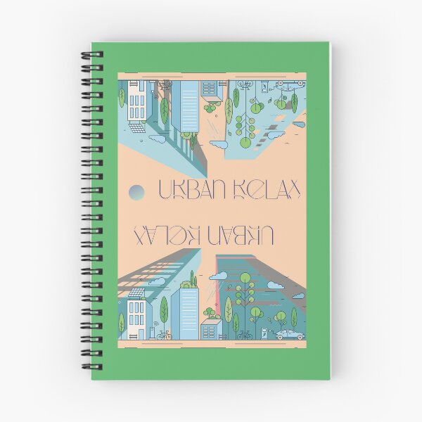 Item preview, Urban Relax - Dreamy Mirror Cityscape in Pastel Tones designed and sold by AlmaArt-A.