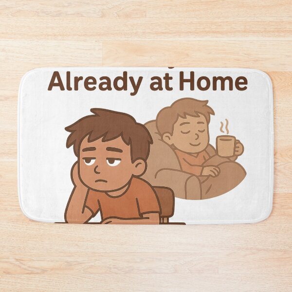 Item preview, Rebooting Brain - Funny Sleepy Cartoon Design designed and sold by matari63.