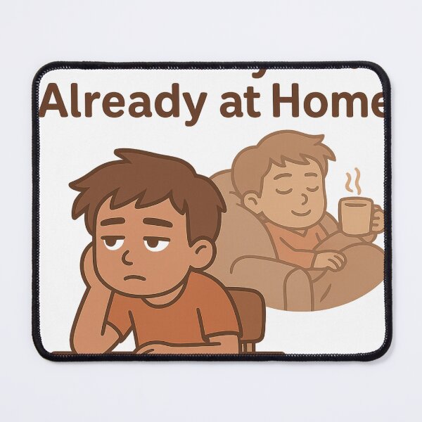 Item preview, Rebooting Brain - Funny Sleepy Cartoon Design designed and sold by matari63.