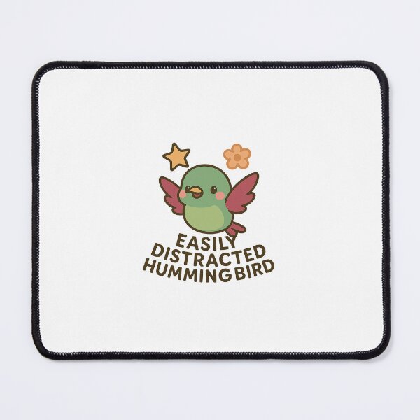Item preview, Easily Distracted Hummingbird designed and sold by ndmedia.