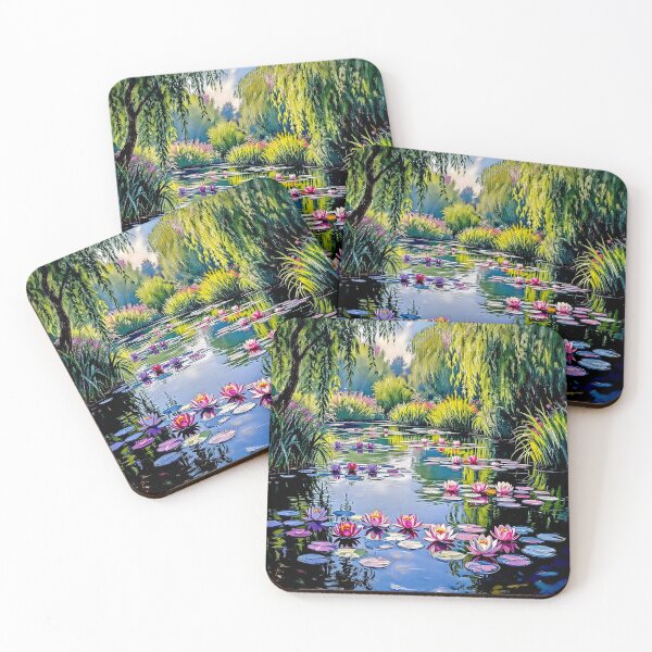 Item preview, Water Lilies , Nymphéas , Nenufares#6 designed and sold by Helios Be. Lavsh.