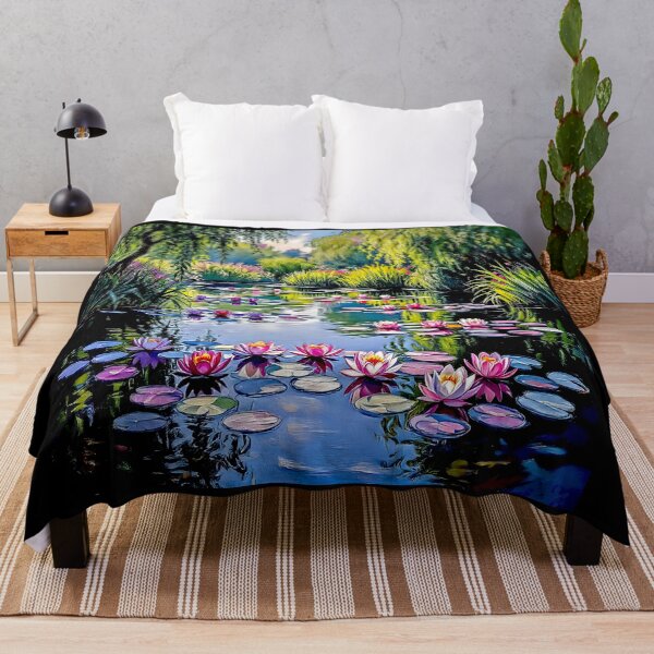 Item preview, Water Lilies , Nymphéas , Nenufares#6 designed and sold by Helios Be. Lavsh.