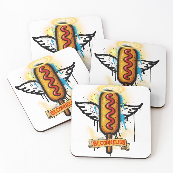 Item preview, St. Cornelius: Saint of Snack Gains designed and sold by DirtyBulkSupply.