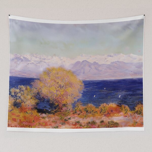 Item preview, View of Cap d'Antibes   1888 by Claude Monet  designed and sold by GabyddAlessandr.
