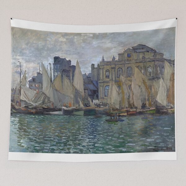 Item preview, View of Le Havre   1873 by Claude Monet  designed and sold by GabyddAlessandr.