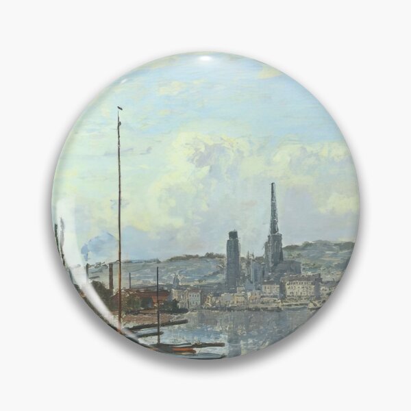 Item preview, View of Rouen   1872 by Claude Monet  designed and sold by GabyddAlessandr.
