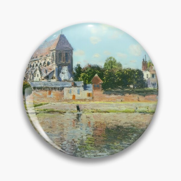 Item preview, View of the Church at Vernon   1883 by Claude Monet  designed and sold by GabyddAlessandr.