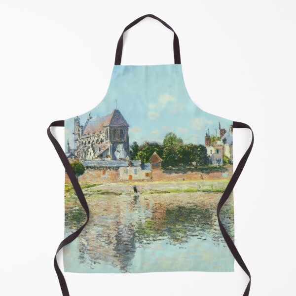 Item preview, View of the Church at Vernon 1883 by Claude Monet designed and sold by GabyddAlessandr.