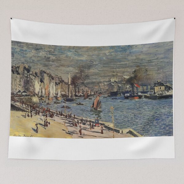 Item preview, View of the Old Outer Harbor at Le Havre   1874 by Claude Monet  designed and sold by GabyddAlessandr.