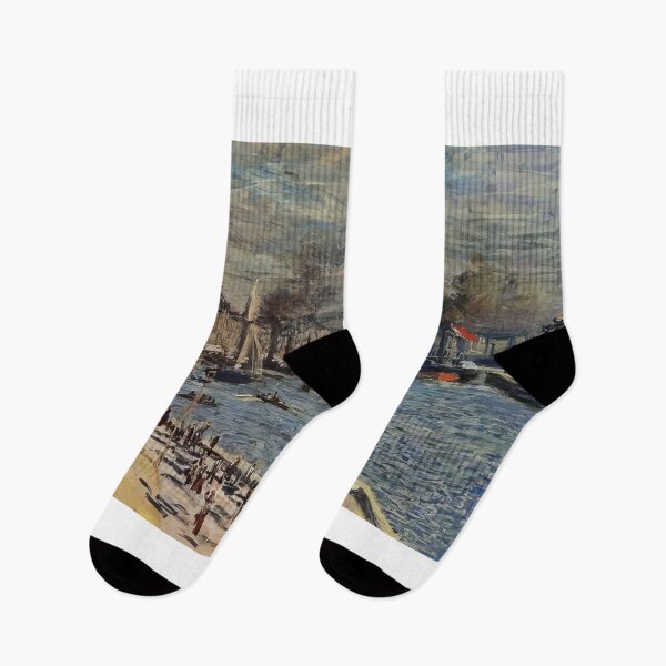 Item preview, View of the Old Outer Harbor at Le Havre   1874 by Claude Monet  designed and sold by GabyddAlessandr.