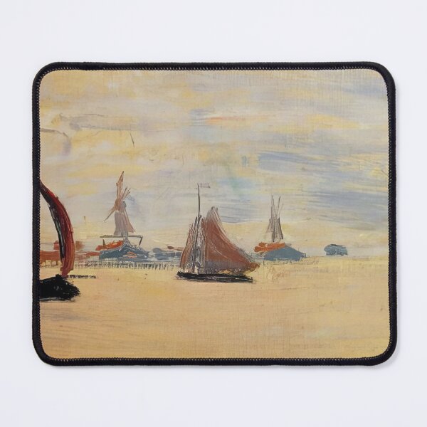 Item preview, View of the Voorzaan 1871 by Claude Monet designed and sold by GabyddAlessandr.