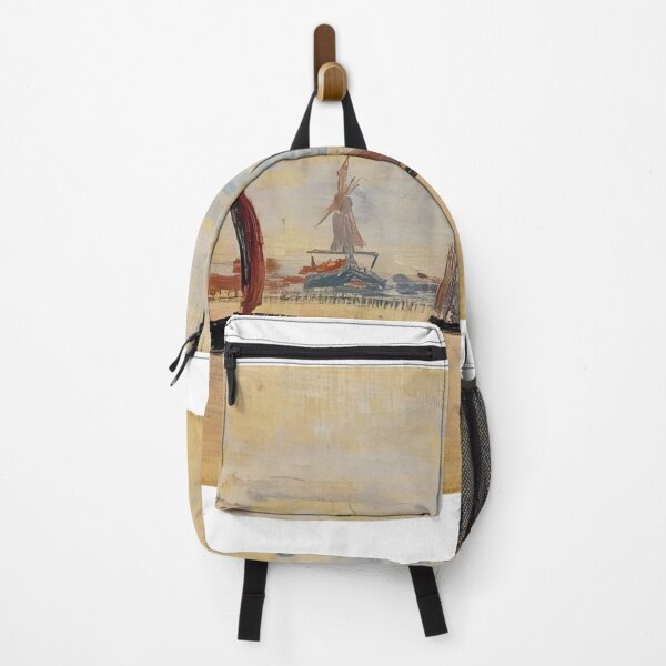 Item preview, View of the Voorzaan 1871 by Claude Monet designed and sold by GabyddAlessandr.
