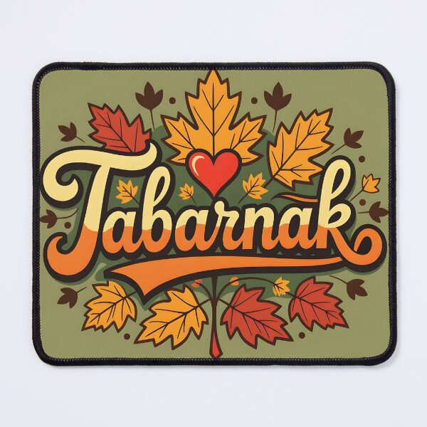 Item preview, Tabarnak – French Canadian Swear Word with Fall Leaf Design designed and sold by EmeraldeaArt.