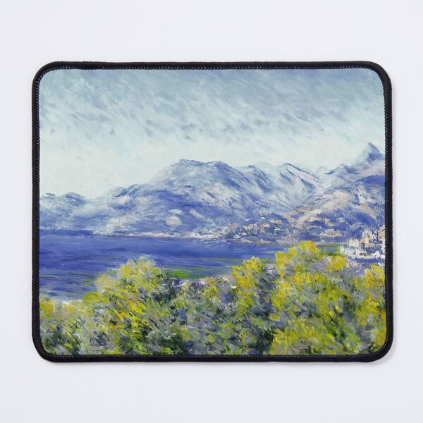 Item preview, View of Ventimiglia 1884 by Claude Monet designed and sold by GabyddAlessandr.