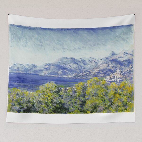 Item preview, View of Ventimiglia   1884 by Claude Monet  designed and sold by GabyddAlessandr.
