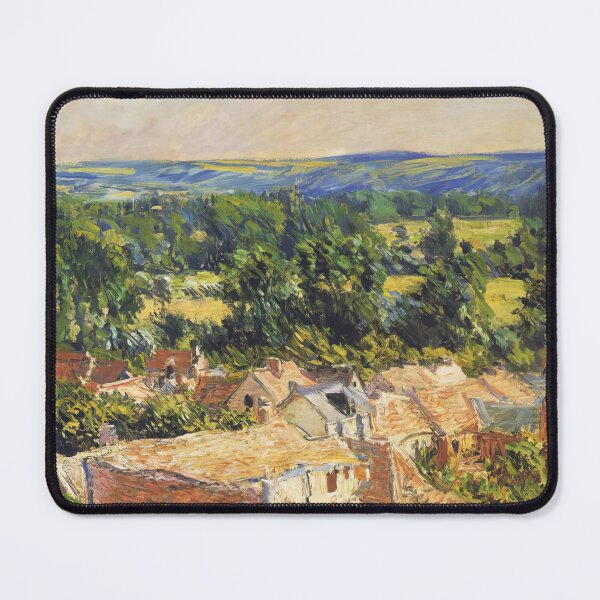 Item preview, View on village of Giverny 1886 by Claude Monet designed and sold by GabyddAlessandr.