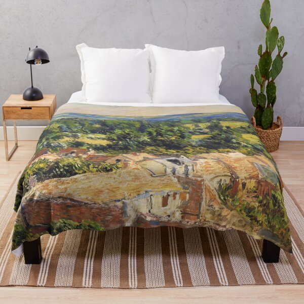 Item preview, View on village of Giverny   1886 by Claude Monet  designed and sold by GabyddAlessandr.