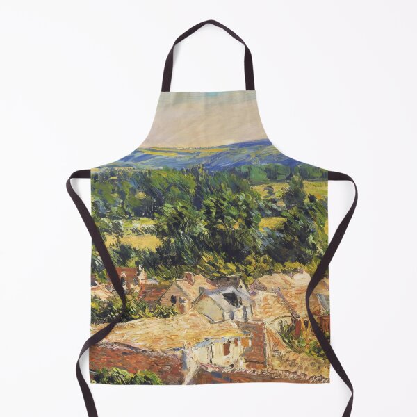 Item preview, View on village of Giverny 1886 by Claude Monet designed and sold by GabyddAlessandr.