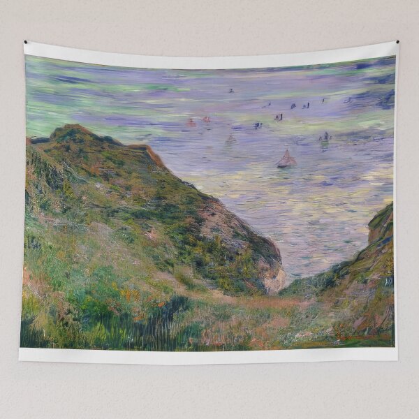 Item preview, View Over the Sea   1882 by Claude Monet  designed and sold by GabyddAlessandr.