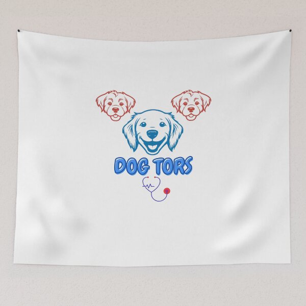 Item preview, Dogtors Funny Dog Vet Design For Animal Lovers designed and sold by ExploreAura Studio.